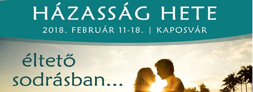 Házasság Hete 2018